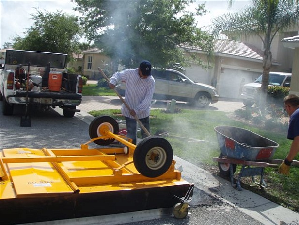 Инфракрасное термопрофилирование асфальта